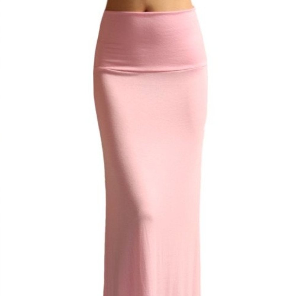 Women's Blush Maxi Skirt